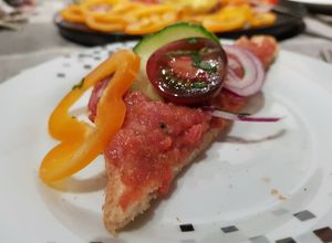 Tatár beefsteak (fehérpecsenyéből) recept fotója