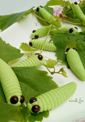 Foto resep Caterpillar Cookies / Kue Semprit