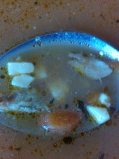 Una foto de Sopa de queso