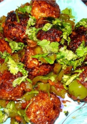ड्राई कैबैज मंचूरियन (Dry cabbage manchurian recipe in Hindi) रेसिपी मुख्य फोटो