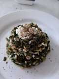 Spanakorizo greco (riso e spinaci)