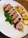 Black Angus με pepper sauce