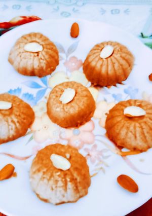 A picture of Tasty and soft Wheat Flour phiniya ladoo.