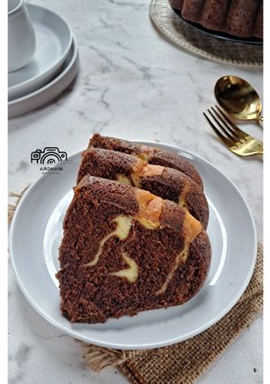 Foto resep Choco Cheese Butter Cake