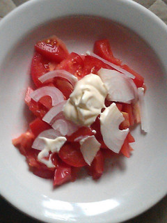 Una foto de Ensalada de tomates