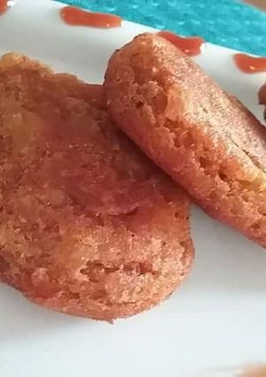 A picture of Bread potato ke cutlets.