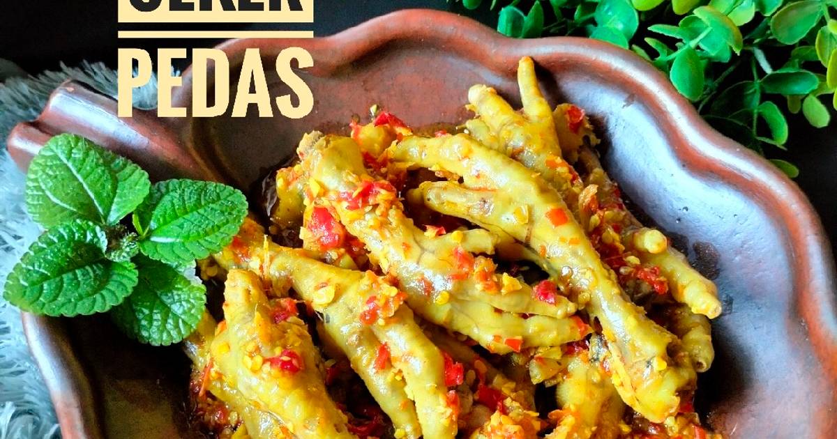 Resep Ceker Pedas Oleh Saris Kitchen Cookpad