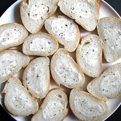A picture of Tuna & Cream Cheese Dip Stuffed Baguette.