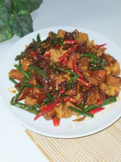 Foto resep Tumis tahu tempe kacang