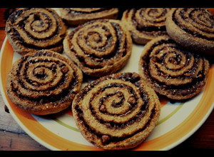 Una foto de Cinnamon rolls integrales