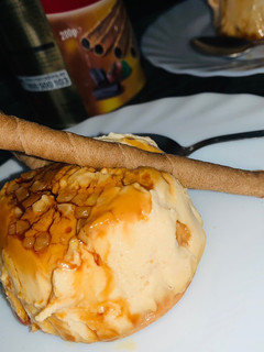 Una foto de Cheesecake de turrón 🍰