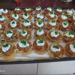 A picture of Taco tarts.