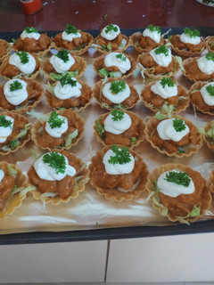 A picture of Taco tarts.