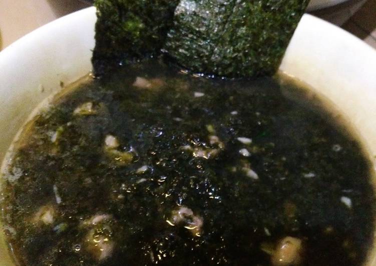 Soup Rumput laut ala Korea