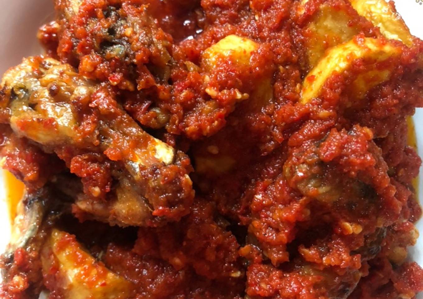 Ayam balado ala rumahan