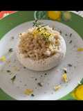 Risotto nel tomino profumato al timo
