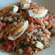 Ensalada de garbanzos rápida y fresquita