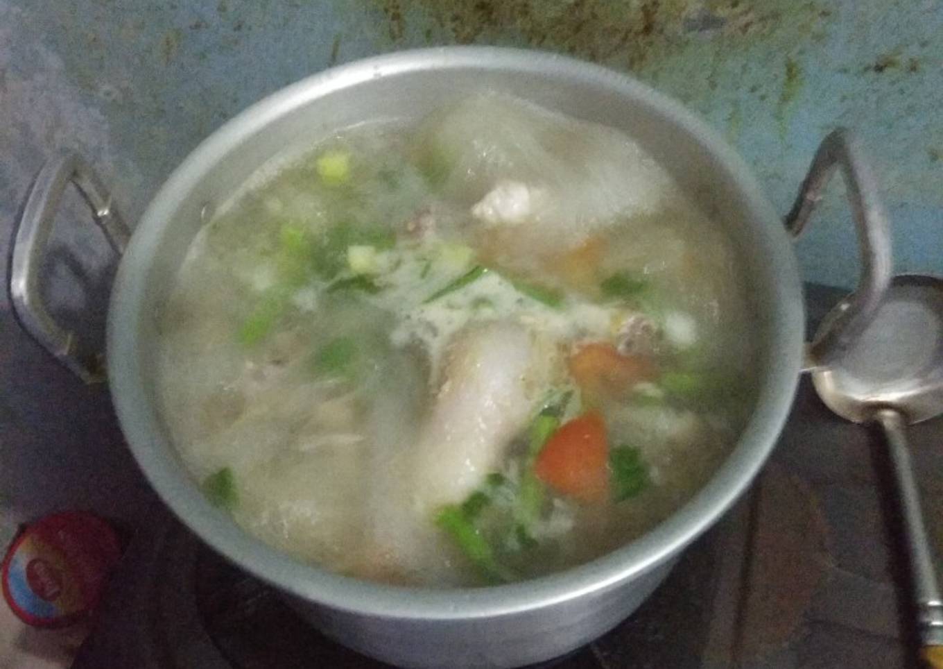 Sop ayam gak pake ulek2