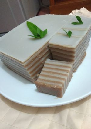Foto resep Kue Lapis Tepung Beras Milo