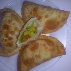 A picture of Vegetable pie.