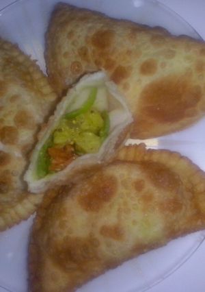 A picture of Vegetable pie.