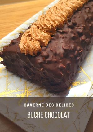 Une photo de Buche chocolat