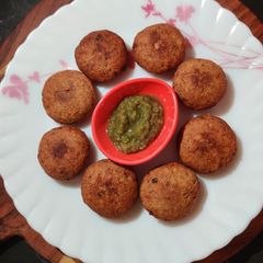 SOYA BEAN CUTLET.. A picture of SOYA BEAN CUTLET...