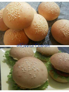 Foto resep Roti burger simple