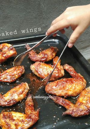 Foto resep Baked Wings (sayap bumbu panggang)