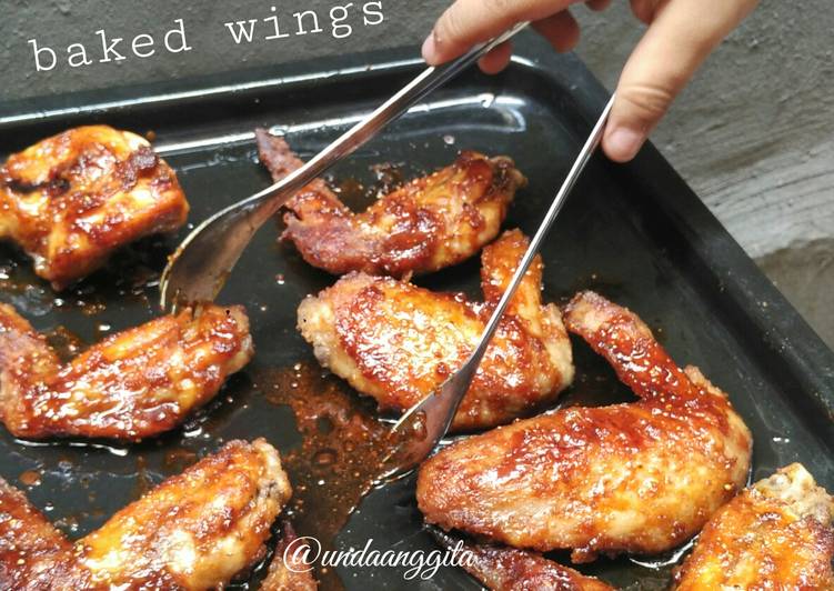 Baked Wings (sayap bumbu panggang)