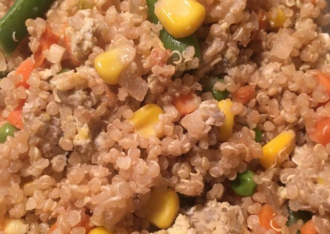 Easiest Way to Prepare Appetizing Quinoa Fried “Rice”