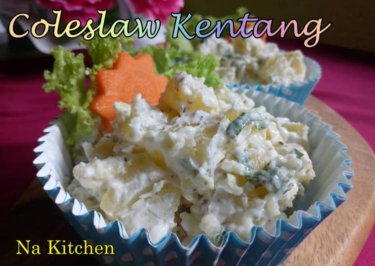 Coleslaw Kentang (Maraton Raya) #kentang #minggu 1