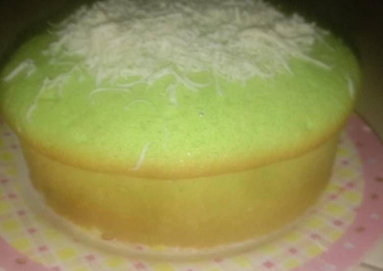 Resep Bolu pandan yang Menggugah Selera