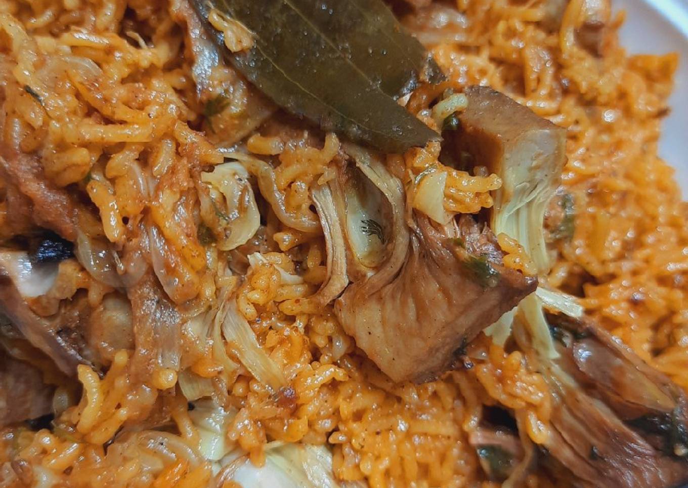 Jackfruit(kathal)biryaani in pressure cooker