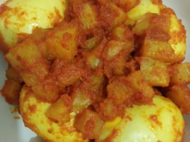 Resep: Rendang Telur dan Kentang Bunda Pasti Bisa