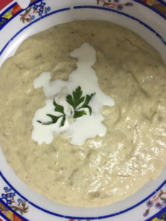 Una foto de Crema de champiñones