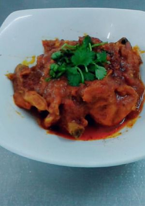 A picture of Chicken curry.
