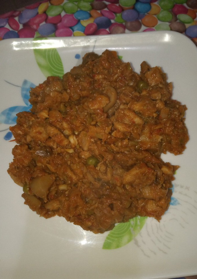 Una foto de Lomo en salsa de soja con verduras