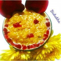 A picture of Pumpkin Dates Kheer.