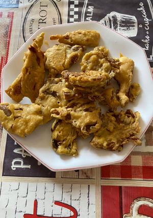 Una foto de Setas en Tempura