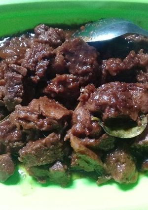Foto resep Daging kambing bumbu sate