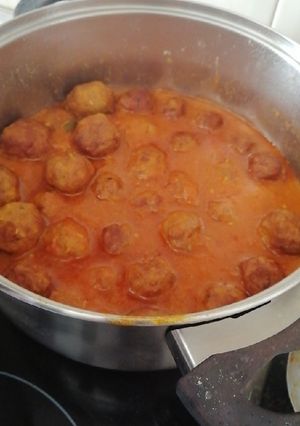 Una foto de Albóndigas en salsa Monsieur Cuisine