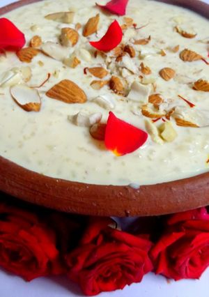 A picture of Rice Kheer.