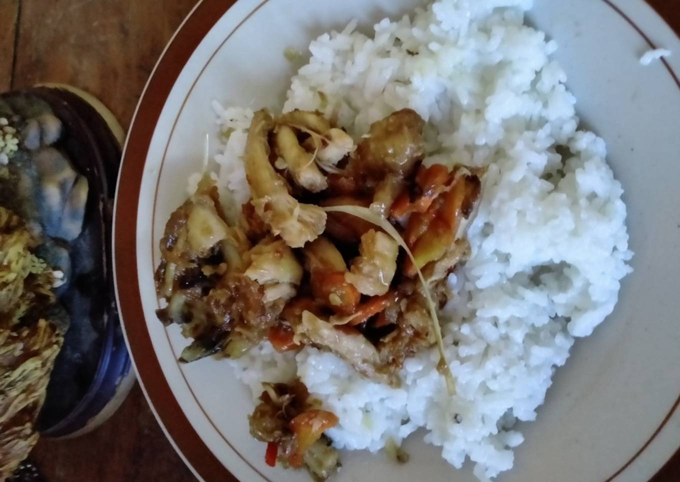 Nasi Ayam Tarik