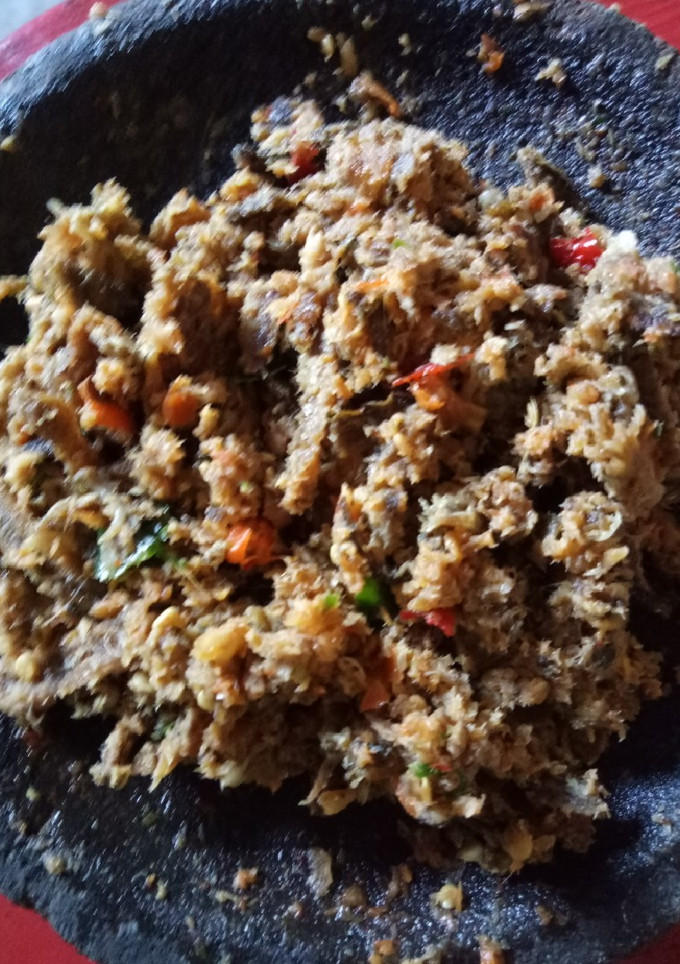 Foto resep Sambel belut uleg