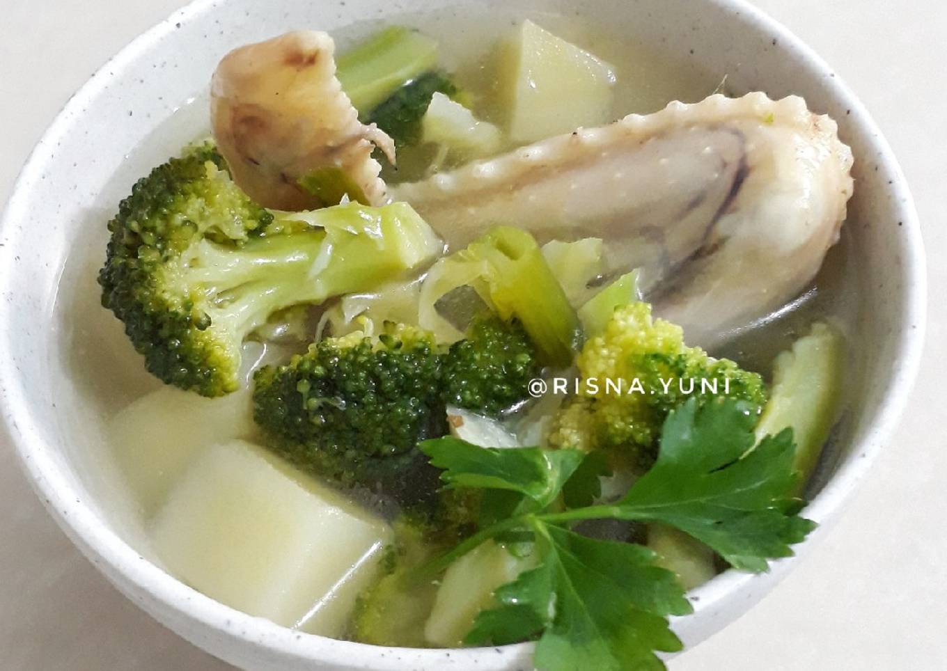 Sup bening ayam