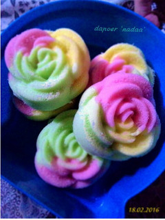 Foto resep Bolu Kukus Mawar