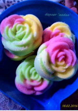 Foto resep Bolu Kukus Mawar