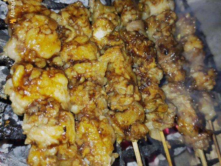 Resep Sate Daging dan tetelan Anti Gagal