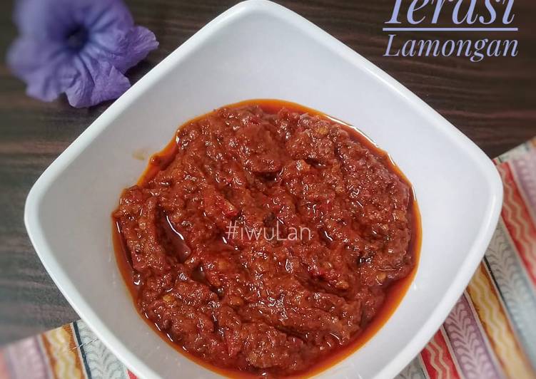 Resep Sambal Terasi Lamongan, Bisa Manjain Lidah